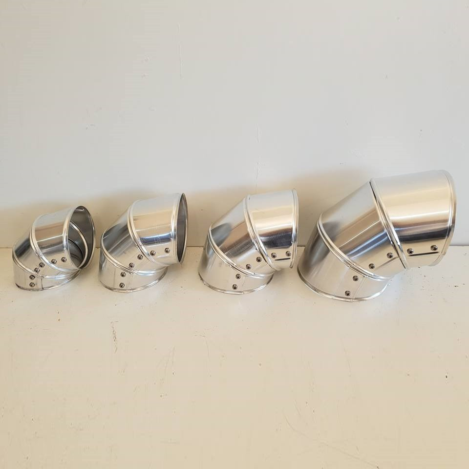 Accesorios de Cobertura Metálica Para Aislamiento Térmico